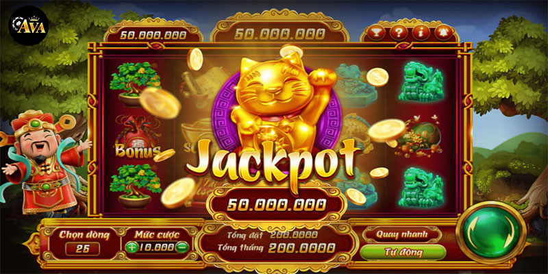 Quay slot tại nhà cái Ava để săn jackpot lớn và trải nghiệm slot game hấp dẫn